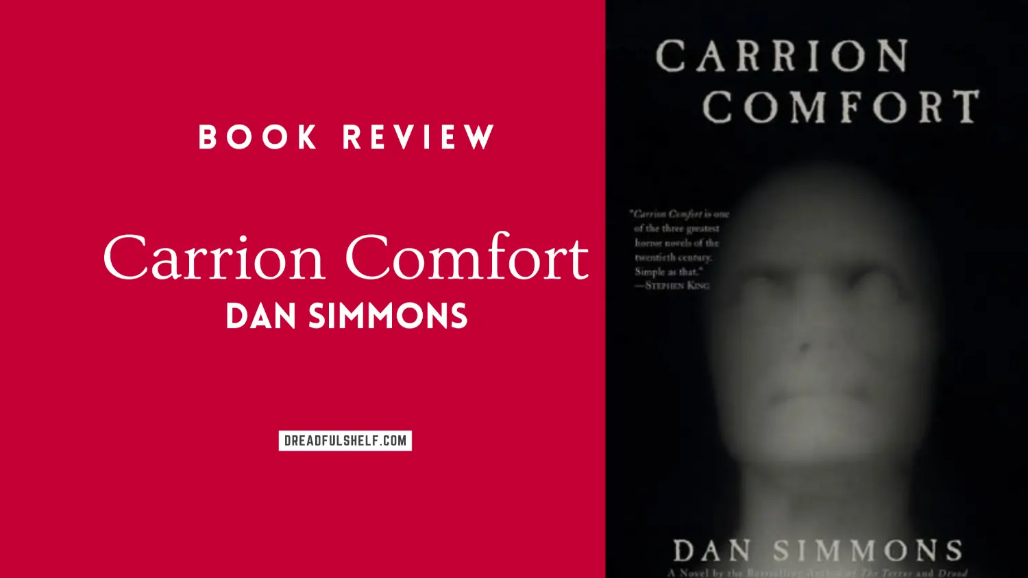 Book review carrion comfort dan simmons - dreadfulshelf.com